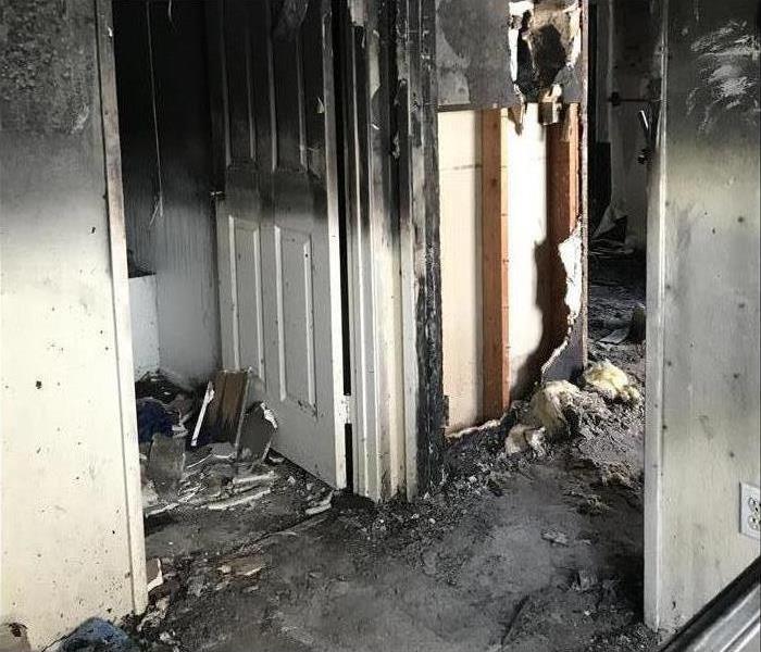 Home suffered from Fire Damage